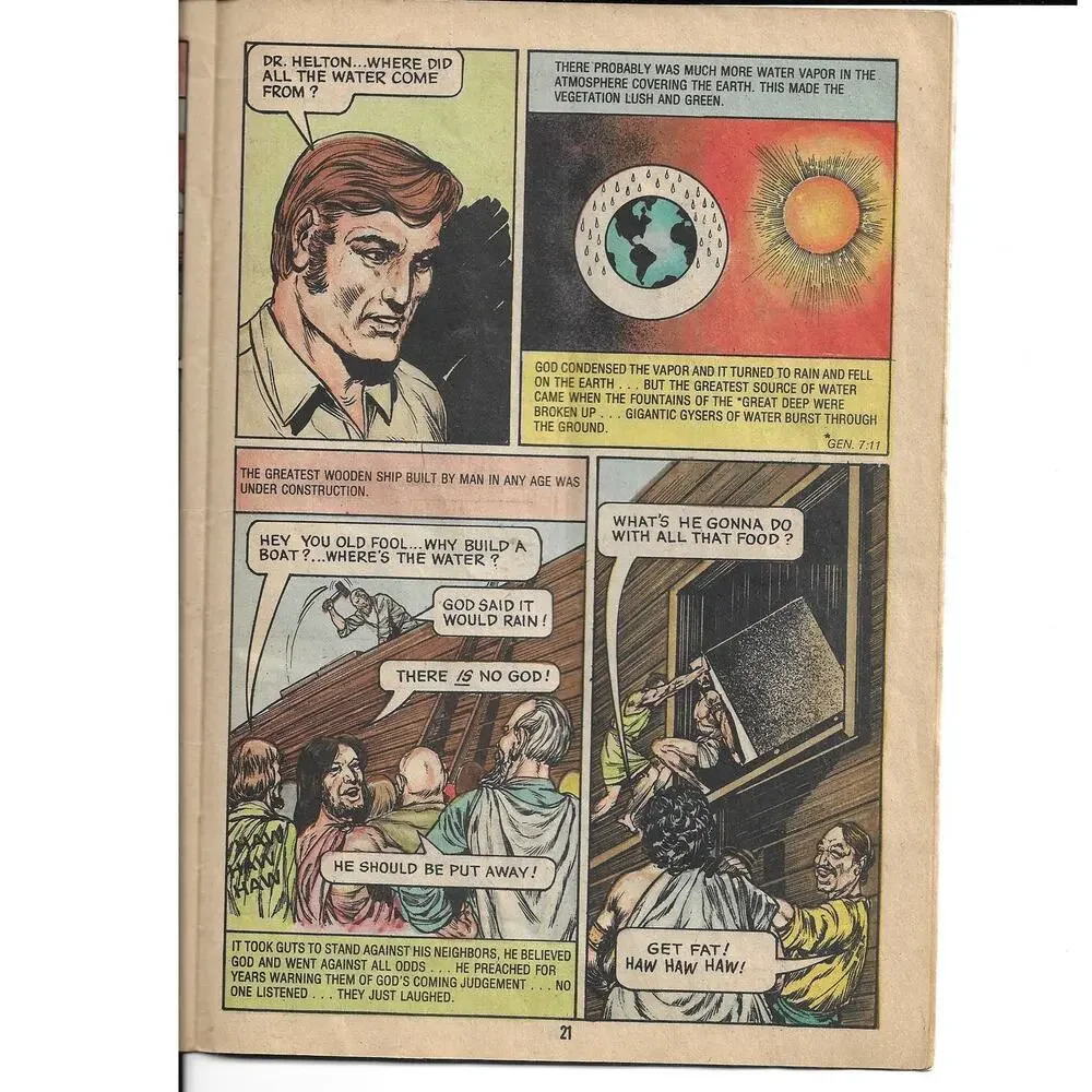 Vintage Comic Book Crusaders Vol 7 The Ark 1976
